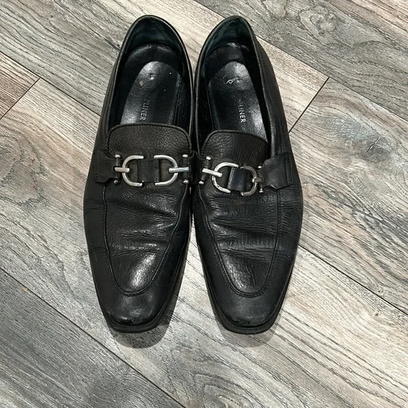Donald Pliner Shoes Donald Pliner Black Leather Buckle